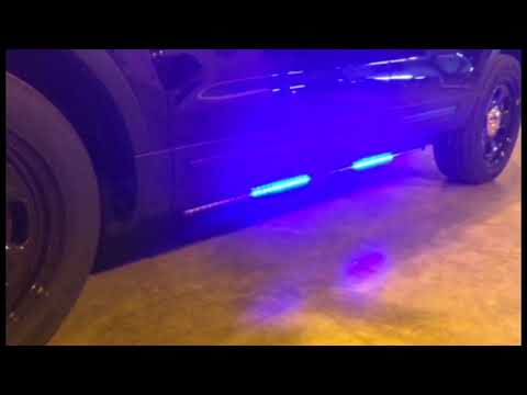 Sound-off n-Line LED Runner Board Light, Surface Mount for Police and Emergency Vehicles