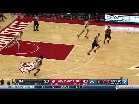 Men's Basketball: USC 93, Washington State 84 - Highlights 2/2/19