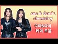 sua & dami's chemistry 드림캐쳐 수아&다미 케미 모음 🐥🐼