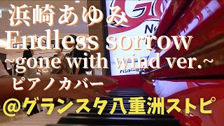 浜崎あゆみ Endless sorrow ~gone with wind ver.~ グランスタ八重洲のストリートピアノで弾いてみた