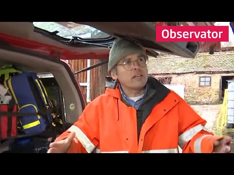 Un francez a ridicat de unul singur un cabinet medical, într-un sat din Brașov