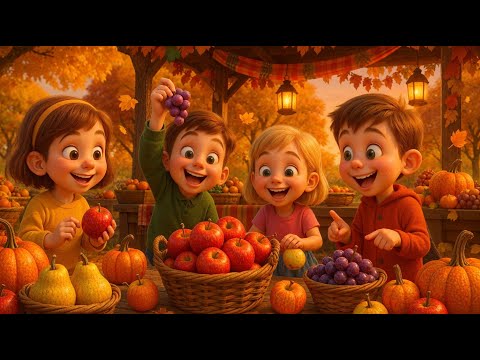 Toamna a sosit 🍂 | Cântec vesel pentru copii despre toamnă și bucuriile ei