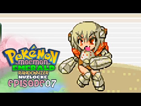 Pokémon "Moemon" Emerald Randomizer Nuzlocke w/ CuddleofDeath! - Ep 7 "Flannery"