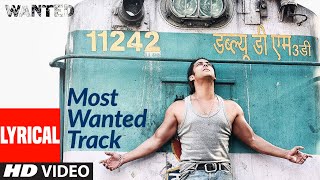 Lyrical: Most Wanted Track | Wanted | Prabhu Deva, Salman Khan | Sajid, Wajid - Download this Video in MP3, M4A, WEBM, MP4, 3GP