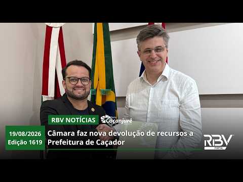 RBV Notícias Caçanjurê - 19/08/2026 - Edição 1619