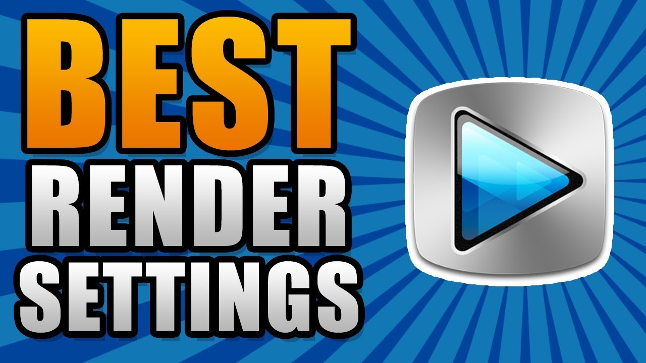 Sony Vegas Pro 13 | Best Render Settings for Youtube ( 1080p Tutorial Video)