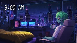 Midnight Coffee Break ☕ Cyberpunk [Lofi / Chill Beats] (真夜中のコーヒーブレイク)
