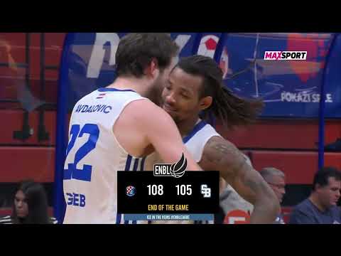 DINAMO ZAGREB vs BC SLOVAN BRATISLAVA 108:105 (ENBLeague 2025/26)