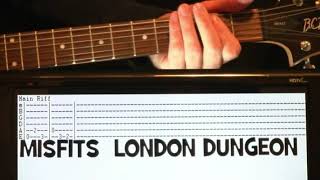 Misfits London Dungeon Guitar Chords Lesson &amp; Tab Tutorial