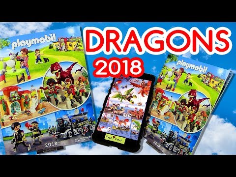 Playmobil ® Katalog 2018 - DreamWorks ® Dragons Bilder !!! Vorschau !!!