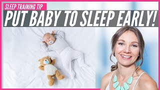 Tips For How To Shift Baby Bedtime Earlier (GET YOUR BABY TO SLEEP FOR LONGER STRETCHES)