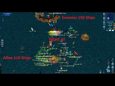 Battle Of Sea - [4K] Revolution Of Sea vs All Server BIG WAR