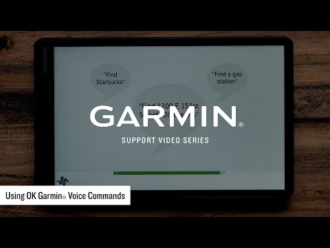 Support: Using "OK Garmin" Voice Commands on an Automotive Device