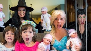 Elsa, Maleficent, Kate &amp; Lilly Baby Doll Collection!!