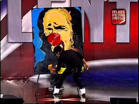 PERÚ TIENE TALENTO: Participante Pinta a MACHIN