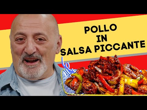 Pollo in salsa piccante