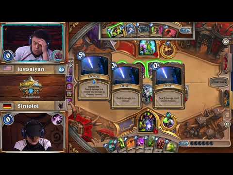【HCT Fall Championship】 Sintolol vs justsaiyan【ハースストーンチャンピオンシップ】