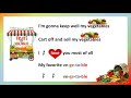 Vegetables by the Beach Boys Lyric Video