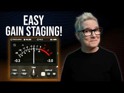 Eliminate Gain Staging Guesswork For Good! (VU Meter Method)