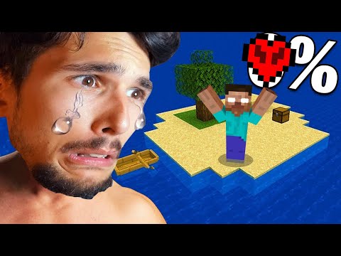 SURVIVING 100 DAYS in A HAUNTED ISLAND in MINECRAFT!!