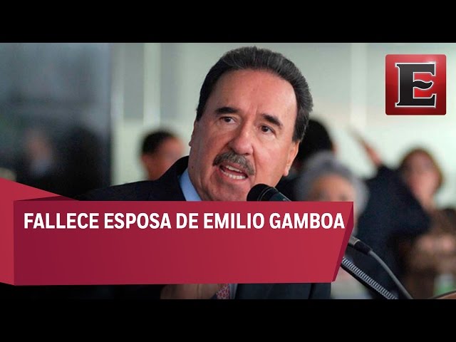 Muere esposa del senador Emilio Gamboa