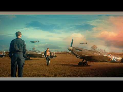 An action film about WW2 | The Sky on Fire: Fighter Fights for the Freedom of Europe | Movie