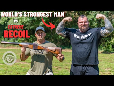 World’s Strongest Man vs World’s Strongest Recoil !!! (ft. Eddie Hall)