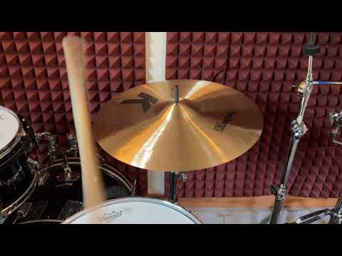 Zildjian K Paper Thin 19" Crash 1384g w/ video demo of actual cymbal for sale image 2