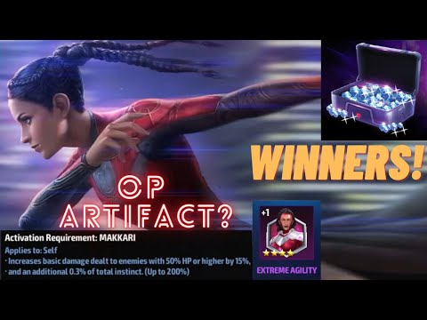 TRANSCENDED MAKKARI VS KNULL & MEPHISTO but this time she has a 4* artifact - Marvel Future Fight