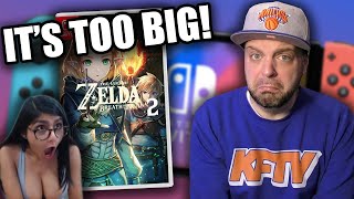 Zelda Breath Of The Wild 2 Is TOO BIG For Nintendo Switch?!