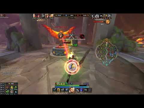 The most intense phoenix defense! Hercules highlights - SMITE
