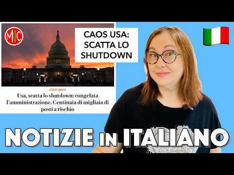 Notizie in italiano - ITALIAN NEWS for beginners | Learn Italian with the News (ITA)