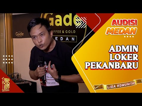 Stand Up Jekson: Aku Admin Loker Pekanbaru, Aku Nganggur | Audisi SUCI Liga Komunitas