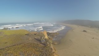 preview picture of video 'Pescadero State Beach, CA'