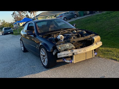 Finally making a CUSTOM 3 inch DOWNPIPE for my TURBO E46