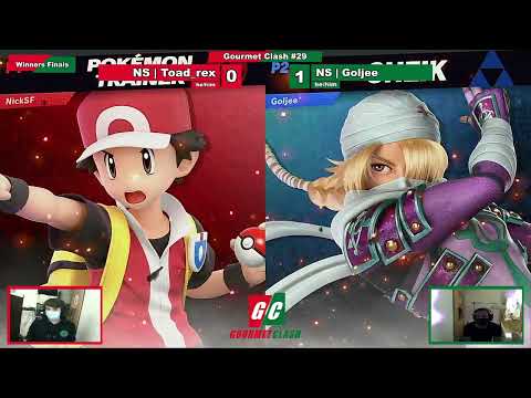 Gourmet Clash #29 - Toad (Falco) vs Goljee (Sheik) Winners Finals - Ultimate Singles