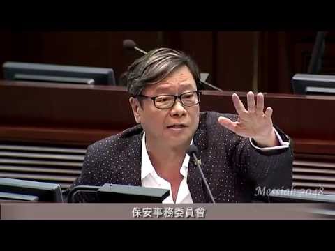 黃毓民發言，觸及主席家庭陰影，身同感受下，激動地制止！