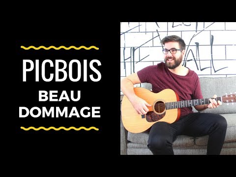Picbois Beau Dommage - Beau Dommage - Le Picbois (Cours De Guitare Avancé) + Partitions