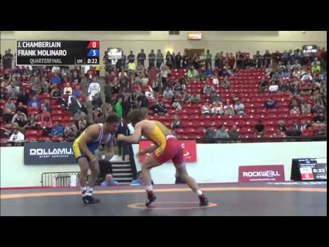 65 kg QF - Jason Chamberlain (TMWC) vs Frank Molinaro (NLWC)