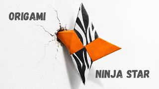 NINJA STAR 🥷 ⭐ Easy Origami Tutorial | Step-by-Step Paper Folding