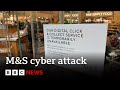 Marks Spencer Says Customer Data Stolen In Cyber Attack BBC News