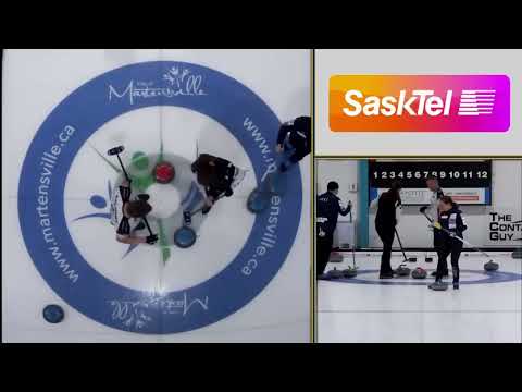 FEATURE  Thevenot Kalthoff vs  Koana Aoki   FINAL   Curling Stadium Martensville Mixed Doubles XCM