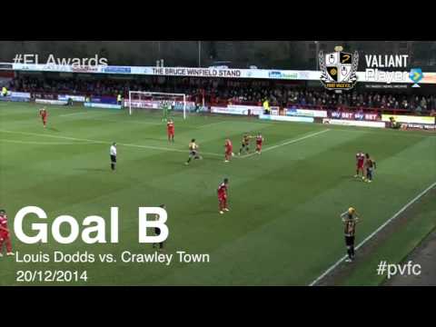 Mitre Goal Of The Year: Goal B - Louis Dodds vs. Crawley Town