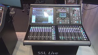 Video thumbnail for Solid State Logic SSL Live  L300 Control Console Review by hirudov