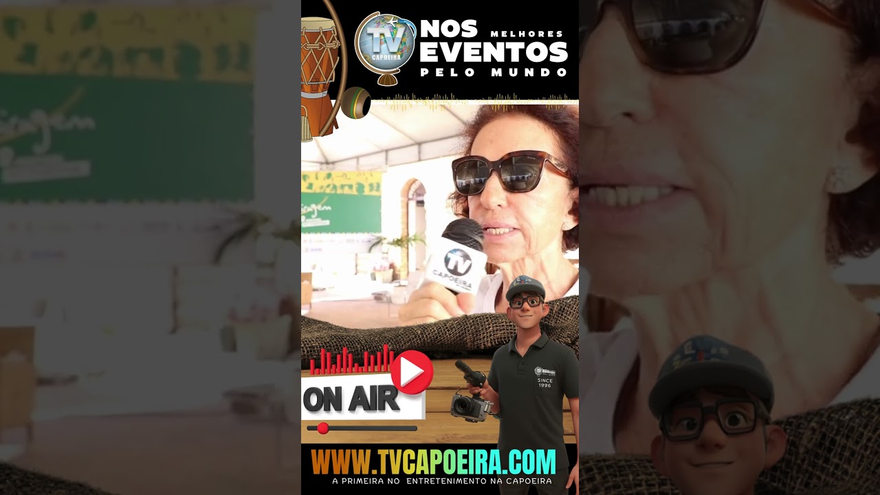 TV CAPOEIRA - Entrevista - Professora Emilia Biancardi