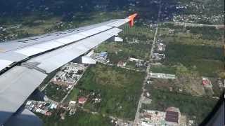 preview picture of video 'Airphilexpress A320 Landing in Puerto Princesa (RWY.9)'