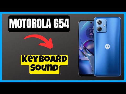 Motorola Moto G54 Keyboard Sound || How to use keyboard || How to turn on keyboard sound