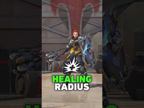Brigitte Healing Radius in Overwatch 2