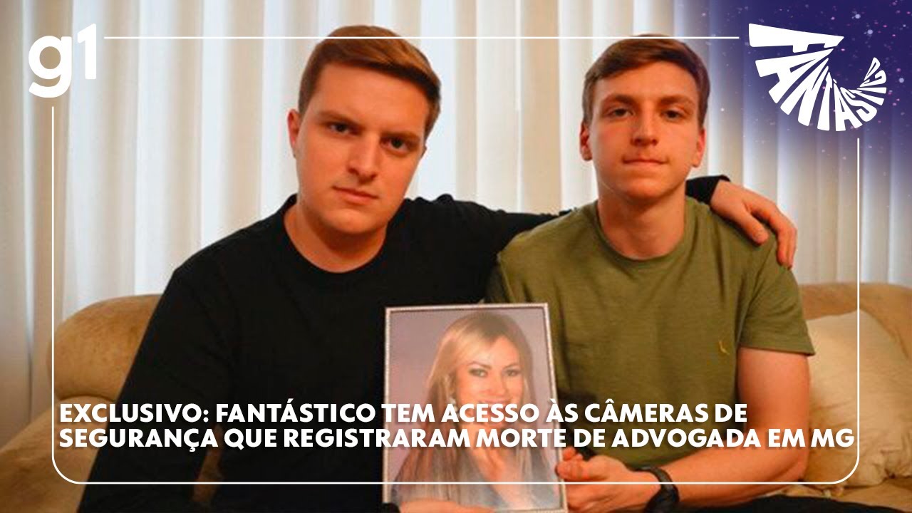 EXCLUSIVO: Fantástico tem acesso às câmeras de segurança que registraram morte de advogada em MG