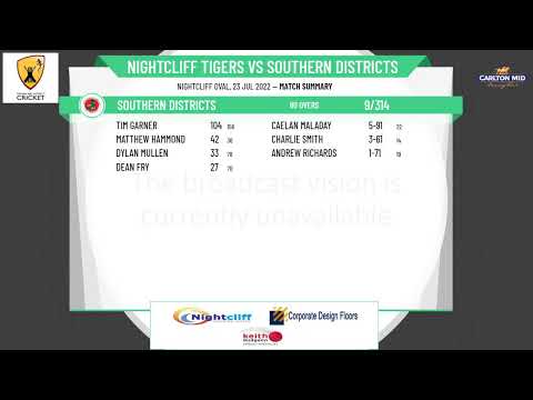 D&DCC - Carlton Mid Premier Grade - Round 12 - Nightcliff Tigers Tigers v Southern Districts - Day 1